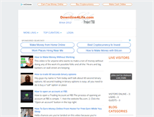 Tablet Screenshot of downline4life.com